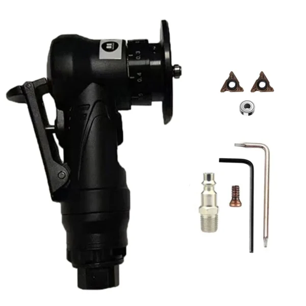 Pneumatic Chamfering Machine Carpenter Chamfering Tool Portable Handheld Grind Tool Metal Wood Acrylic Deburring Beveling Trimmi - Image 2