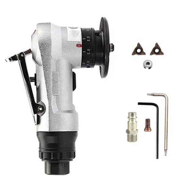 Pneumatic Chamfering Machine Carpenter Chamfering Tool Portable Handheld Grind Tool Metal Wood Acrylic Deburring Beveling Trimmi - Image 3