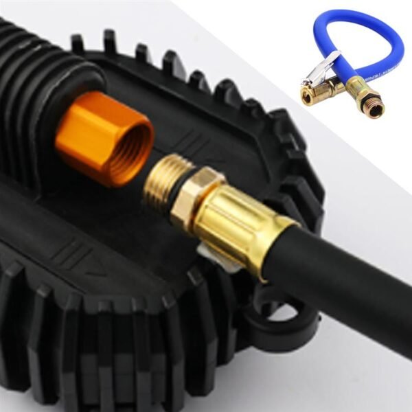 Tire Inflator Hose Tyre Hose Portable Air Compressor Pipe Rubber Air Rubber Hose for Car Motorbike Accessories - Image 13