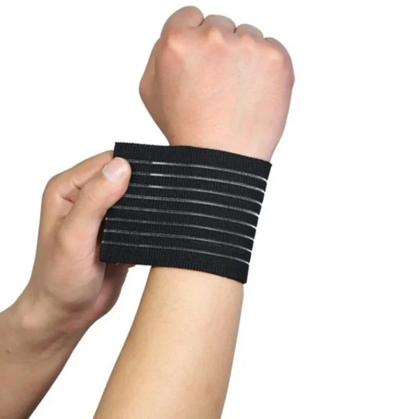 2PCS/set Sport Wristbands Compression Knee Pad Joint Tape Gym Elastic Bands Elbow Bandage Breathable Adhesive Elastic Bandage - Image 18