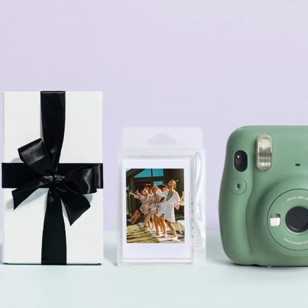 3-inch Film Clear Photo Storage Box Instant Camera Photo Case For Fujifilm Instax Mini 12/11/9/8/7 With Strap - Image 14
